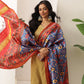 Traditional Double Ikkat Patola Dupatta With Tassels