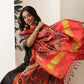 Traditional Double Ikkat Patola Dupatta With Tassels