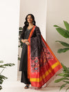 Digital Printed Traditional Bandhani Patola Dupatta With Tassels