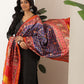 Kalamkari Patola Dupatta Digital Printed With Handmade Tassels