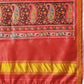 Kalamkari Patola Dupatta Digital Printed With Handmade Tassels