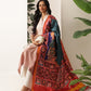 Kalamkari Patola Dupatta Digital Printed With Handmade Tassels