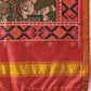 Kalamkari Patola Dupatta Digital Printed With Handmade Tassels