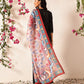 Pen Kalamkari Mul Cotton Digital Printed Dupatta