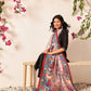 Pen Kalamkari Mul Cotton Digital Printed Dupatta