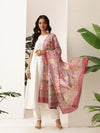 Digital Printed Kalamkari Dupatta Mul Cotton Fabric