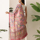 Digital Printed Kalamkari Dupatta Mul Cotton Fabric