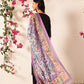 Pen Kalamkari Mul Cotton Digital Printed Dupatta
