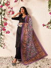 Pen Kalamkari Mul Cotton Digital Printed Dupatta