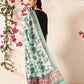 Pen Kalamkari Mul Cotton Digital Printed Dupatta