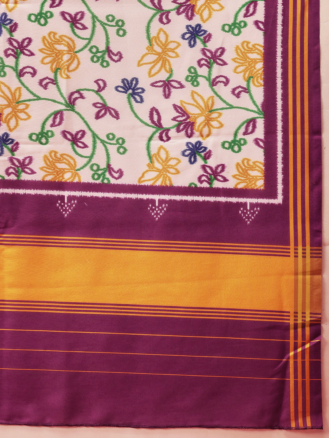 Traditional Ikkat Patola Printed Mul Cotton Dupatta