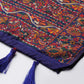 Blue & Red Ethnic Motifs Phulkari Embroidered Dupatta
