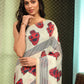 Women Cotton Blend Digital Print Saree