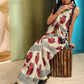 Women Cotton Blend Digital Print Saree