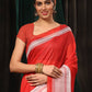 Women Cotton Blend Digital Print Saree