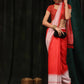 Women Cotton Blend Digital Print Saree