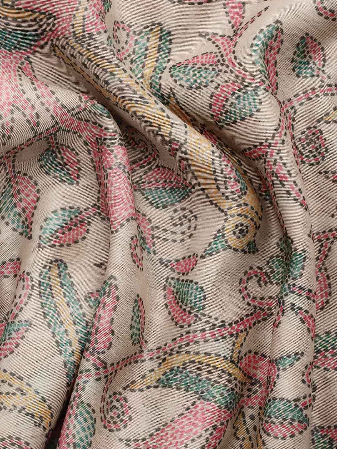 Women Kalamkari Digital Print Saree