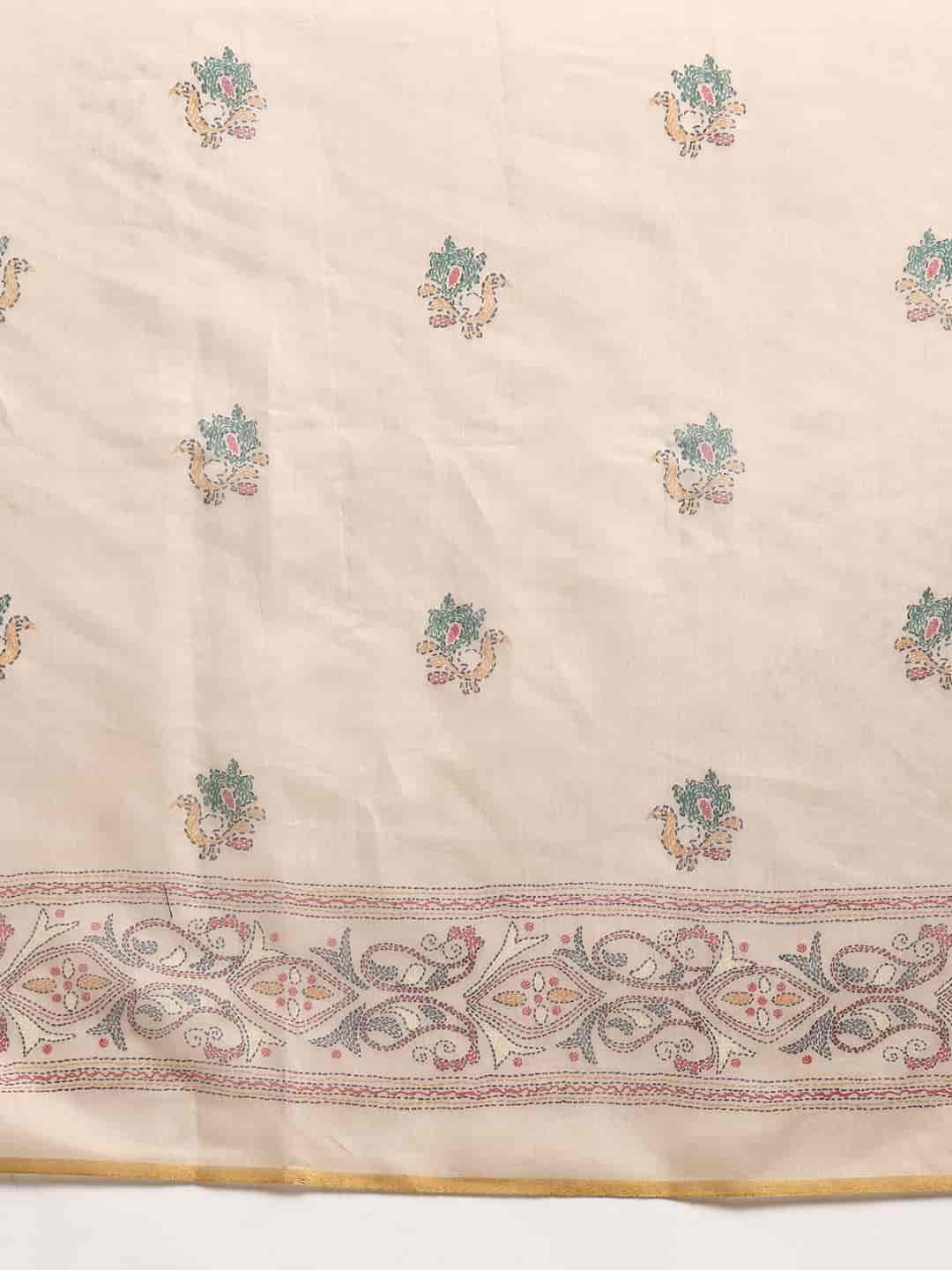 Women Kalamkari Digital Print Saree