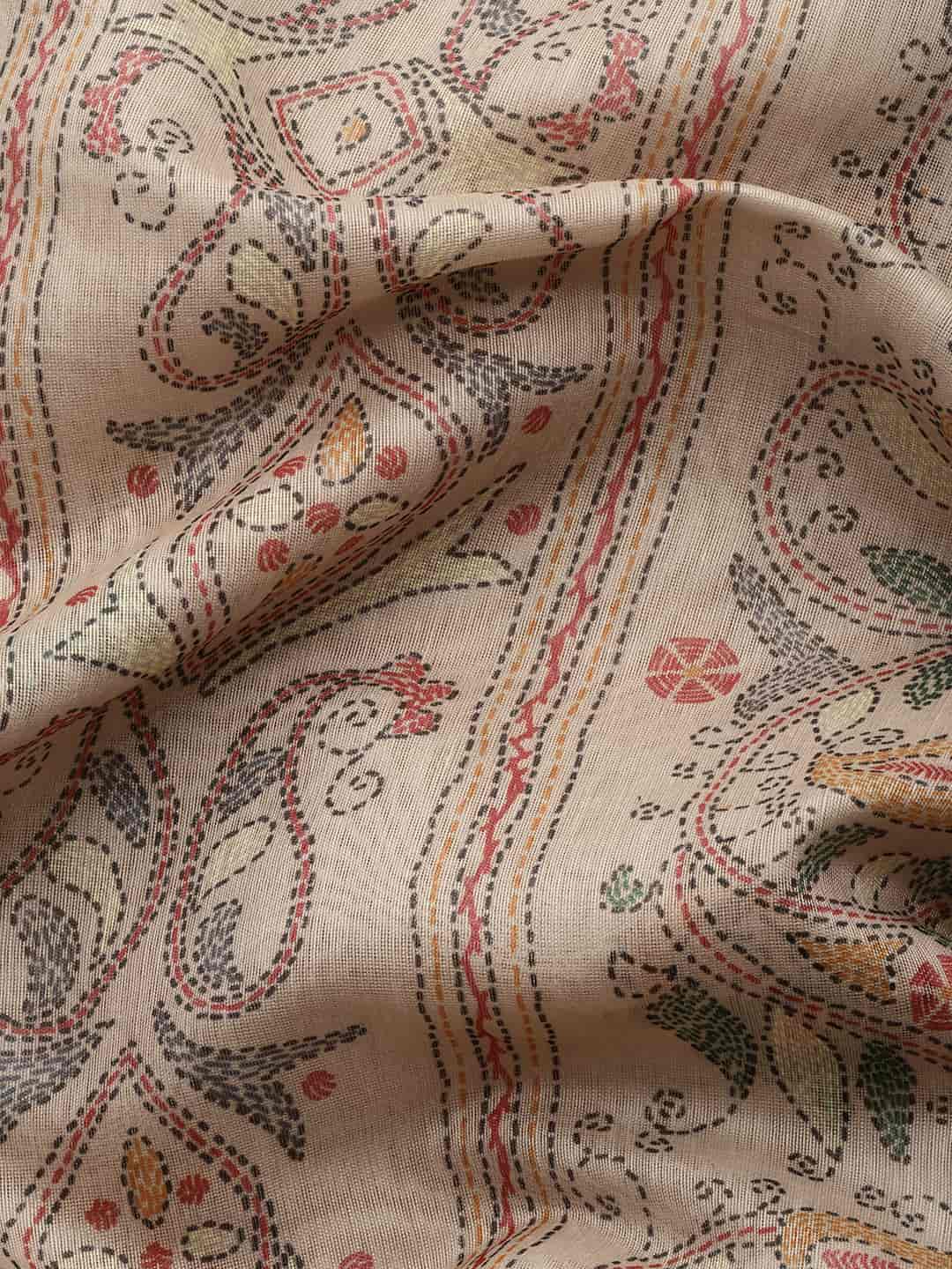 Women Kalamkari Digital Print Saree