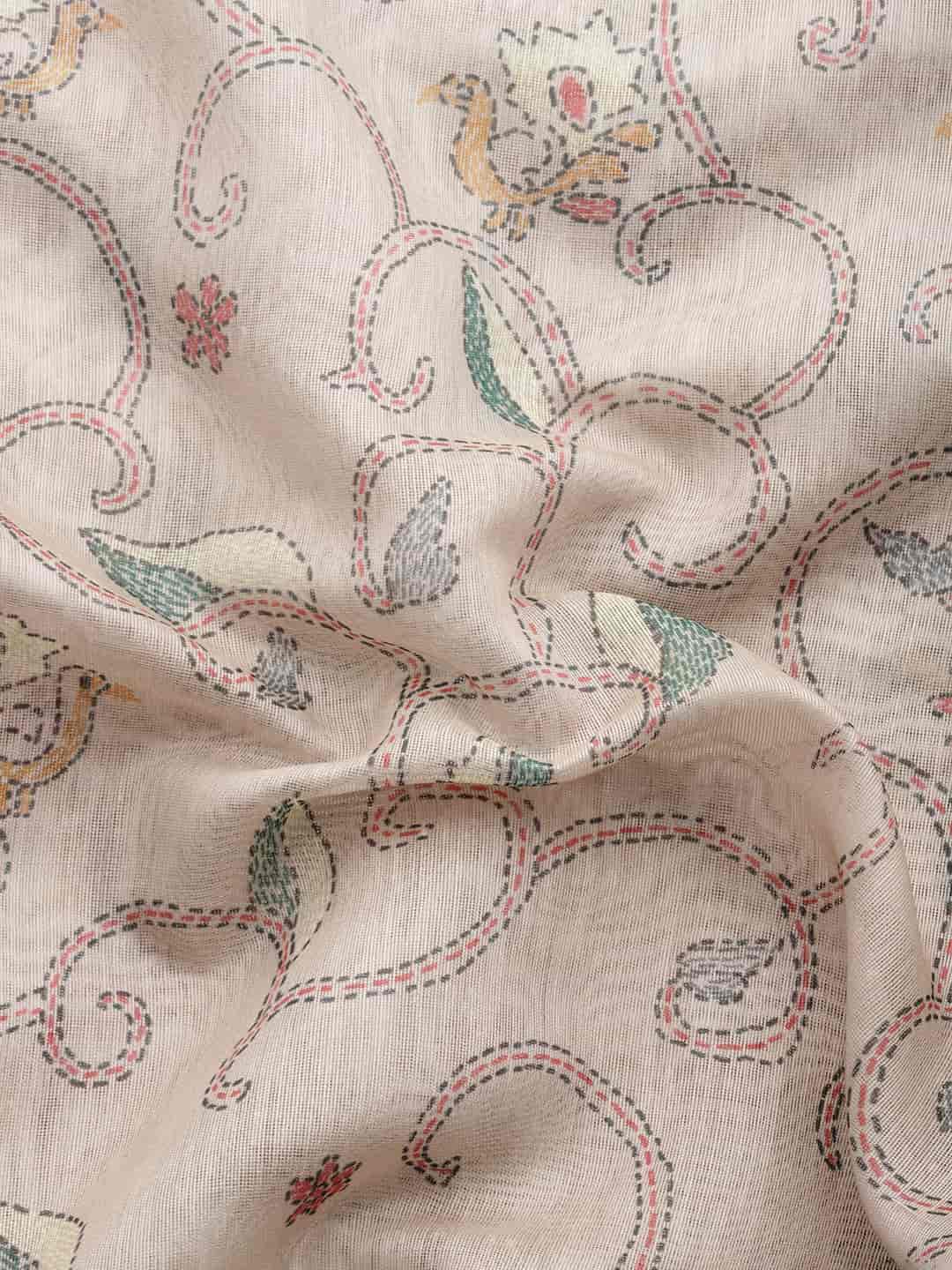 Women Kalamkari Digital Print Saree