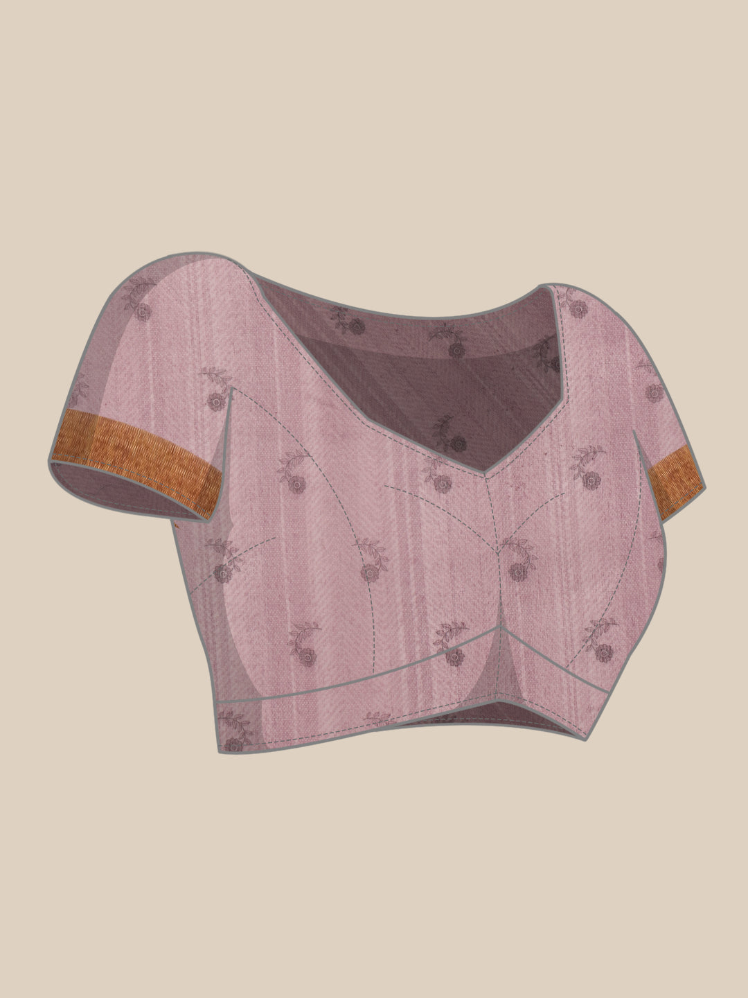 Madhubani Cotton Blend Digital Print Saree