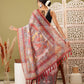 Madhubani Cotton Blend Digital Print Saree
