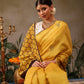 Women Cotton Blend Digital Printed Saree