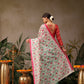 Women Cotton Blend Digital Printed Saree