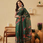 Pichwai Kalamkari Digital Printed Chanderi Saree
