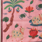 Bandhani Printed Chanderi Saree With Paithani Border