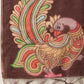 Kalamkari Printed Cotton Chanderi Saree With Beautifull Tassels