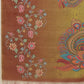 Kalamkari Printed Cotton Chanderi Saree With Beautifull Tassels