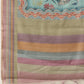 Women's Digital Printed Cotton Chanderi Saree With Beautiful Tassels