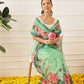 Women's Digital Printed Cotton Chanderi Saree With Beautiful Tassels