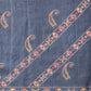 Digital Printed Premium Cotton Blend Chanderi Saree with Traditional Motifs & Tassel