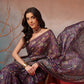 Digital Printed Premium Cotton Blend Chanderi Saree with Traditional Motifs & Tassel