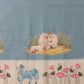 Digital Printed Premium Cotton Blend Chanderi Saree with Traditional Motifs & Tassel