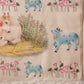 Digital Printed Premium Cotton Blend Chanderi Saree with Traditional Motifs & Tassel