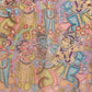 Digital Printed Premium Cotton Blend Chanderi Saree with Traditional Motifs & Tassel