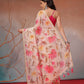 Digital Printed Premium Cotton Blend Chanderi Saree with Traditional Motifs & Tassel