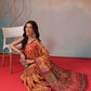Digital Printed Premium Cotton Blend Chanderi Saree with Traditional Motifs & Tassel