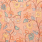 Digital Printed Floral Cotton Chanderi Saree With Tassels