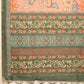 Digital Printed Floral Cotton Chanderi Saree With Tassels