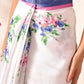 Bollywood Inspired Floral Digital Print Satin Ready to Wear Saree