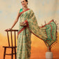 Floral Printed Chanderi Ready to Wear Saree