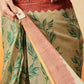 Floral Printed Chanderi Ready to Wear Saree