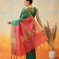 Uppada Pattu Art Silk Solid Ready To Wear Saree