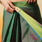 Uppada Pattu Art Silk Solid Ready To Wear Saree