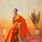 Uppada Pattu Art Silk Solid Ready To Wear Saree