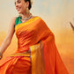 Uppada Pattu Art Silk Solid Ready To Wear Saree